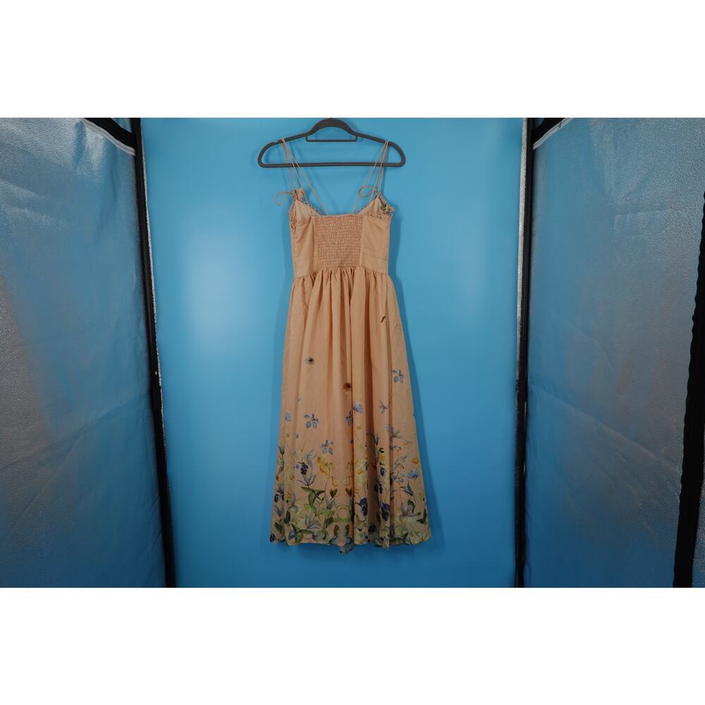 En Saison Beige Floral Midi Dress - Picture 5 of 10